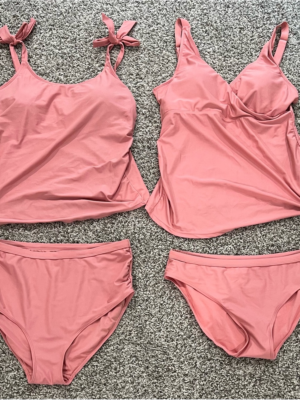 Maternity Nursing tankini Set - 2 Tops + 2 Bottoms XL Kindred Braverly